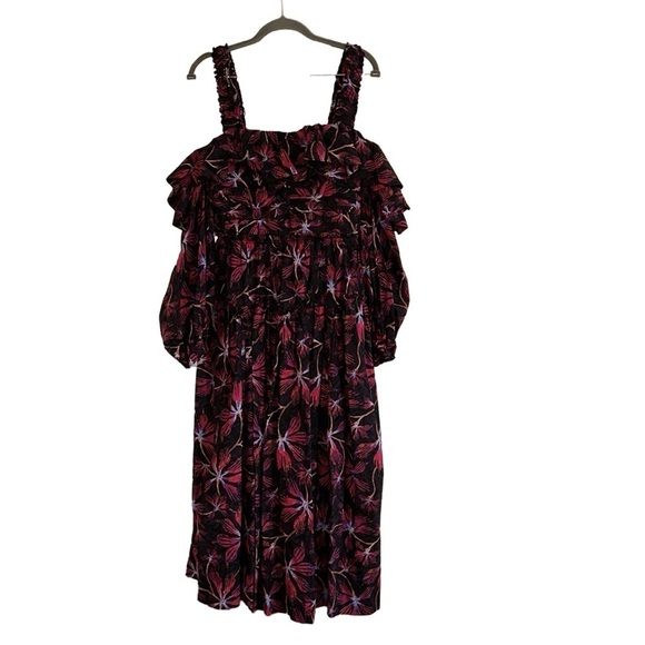 Ulla Johnson Caprice Midi Dress Size 4 - Picture 4 of 11